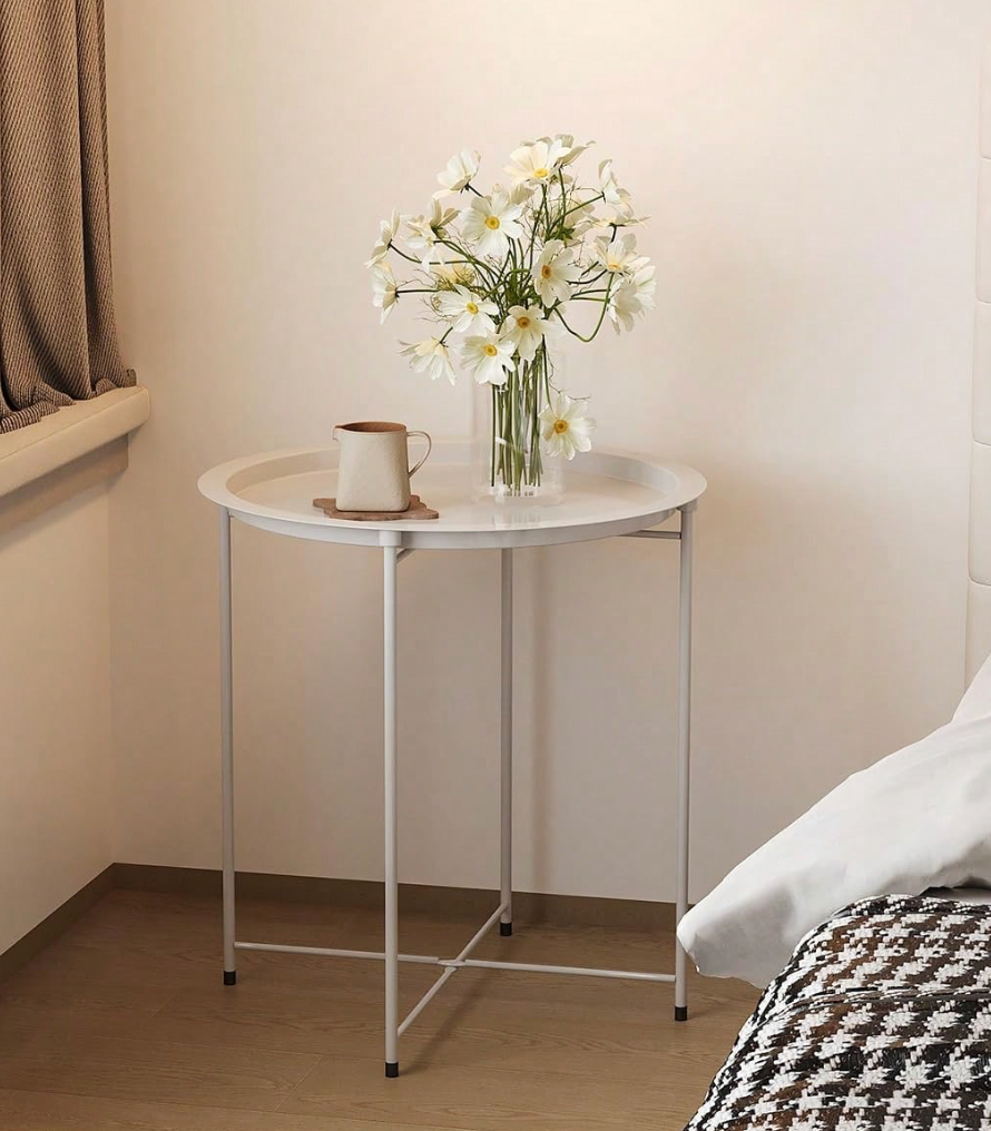 Nordic Round Tray Table