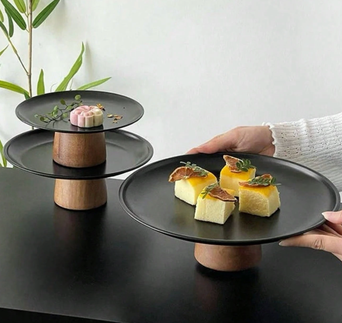 Rustic Elegance Cake Stand (3 PCS)